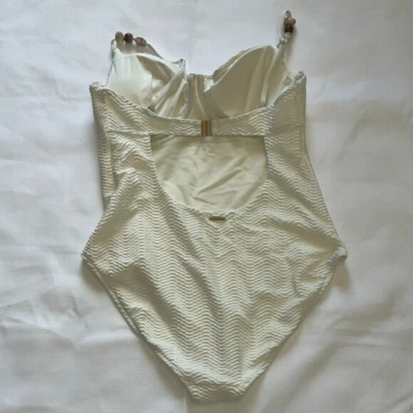 Sea Level Australia Caracus Balconette One Piece in Coconut Size 10 - Picture 5 of 7
